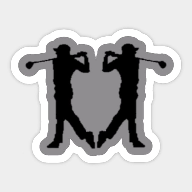 Golfing Sticker by sweetsixty